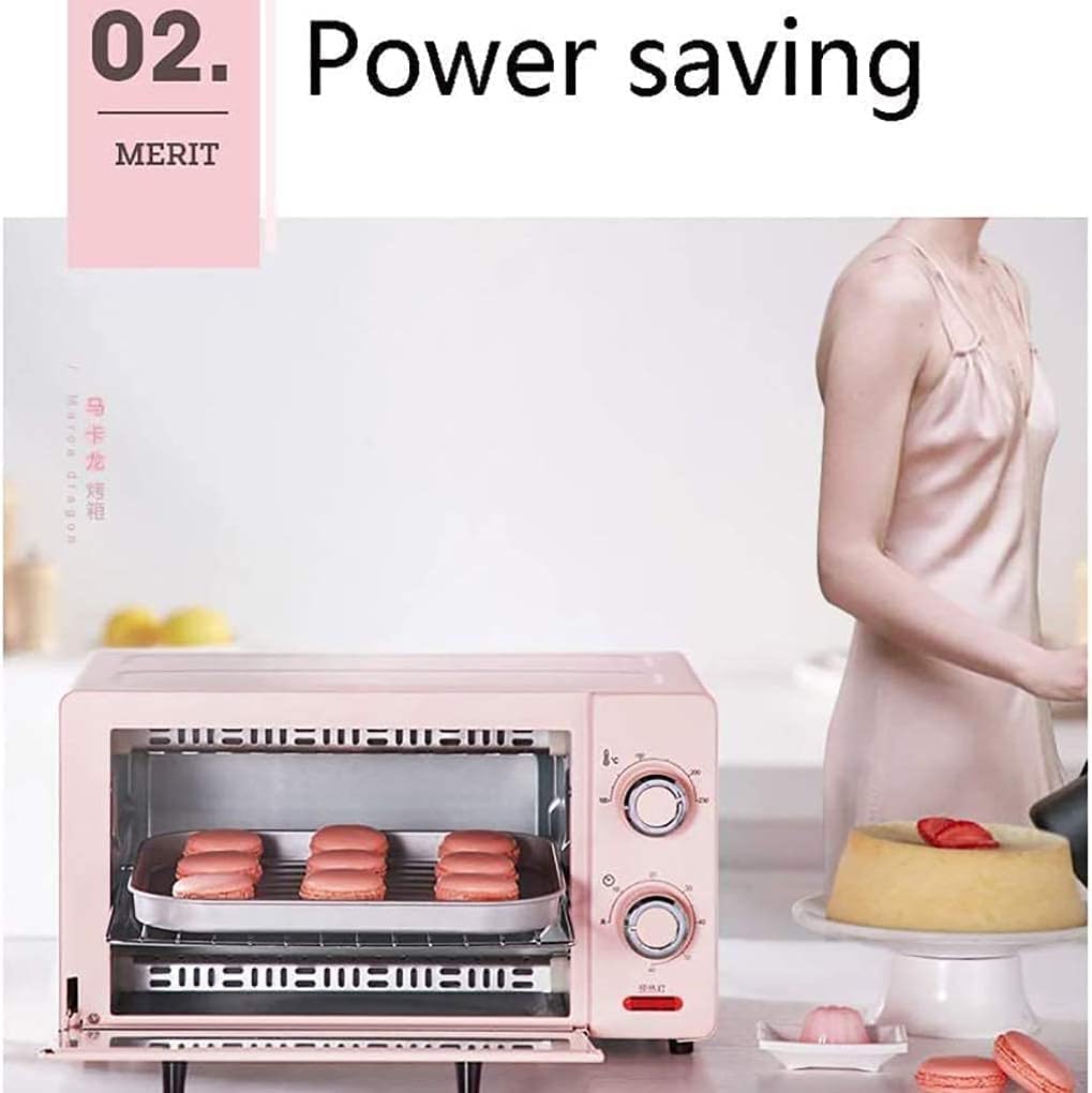 oven mini oven air fryer oven Mini Oven 11L,Electric Grill with Temperature Setting 100-230℃ and 60 Mins Timer 1000W Automatic Small Electric Oven 3 Baking Functions Toaster Oven Air Fryer,
