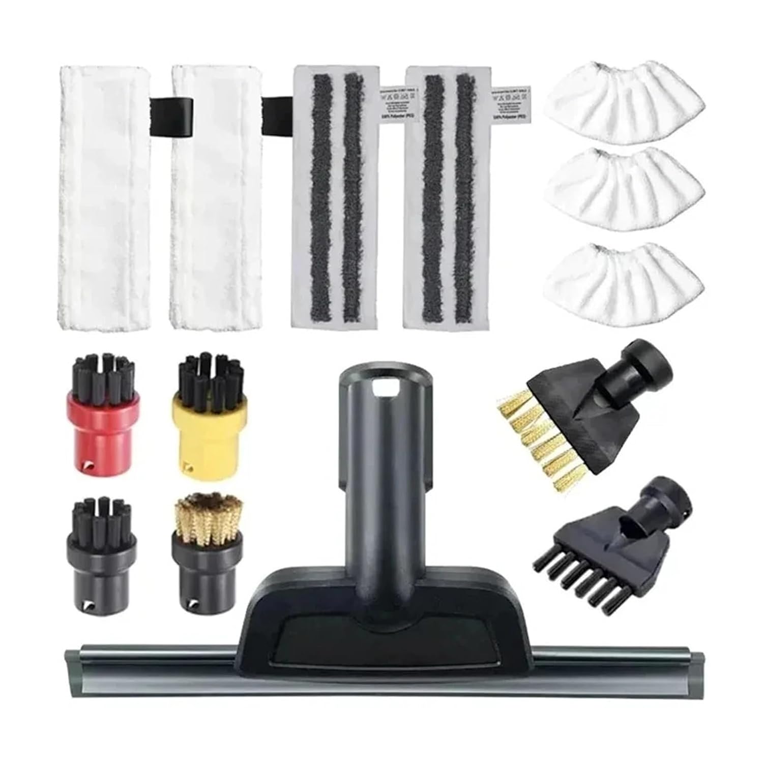 Compatible for Karcher Easyfix Sc2 Sc3 Sc4 Sc5 Handheld Vacuum Cleaner Microfiber Steam Mop Rags Spare Parts Steam Mop Cloth Accessories(Orange)