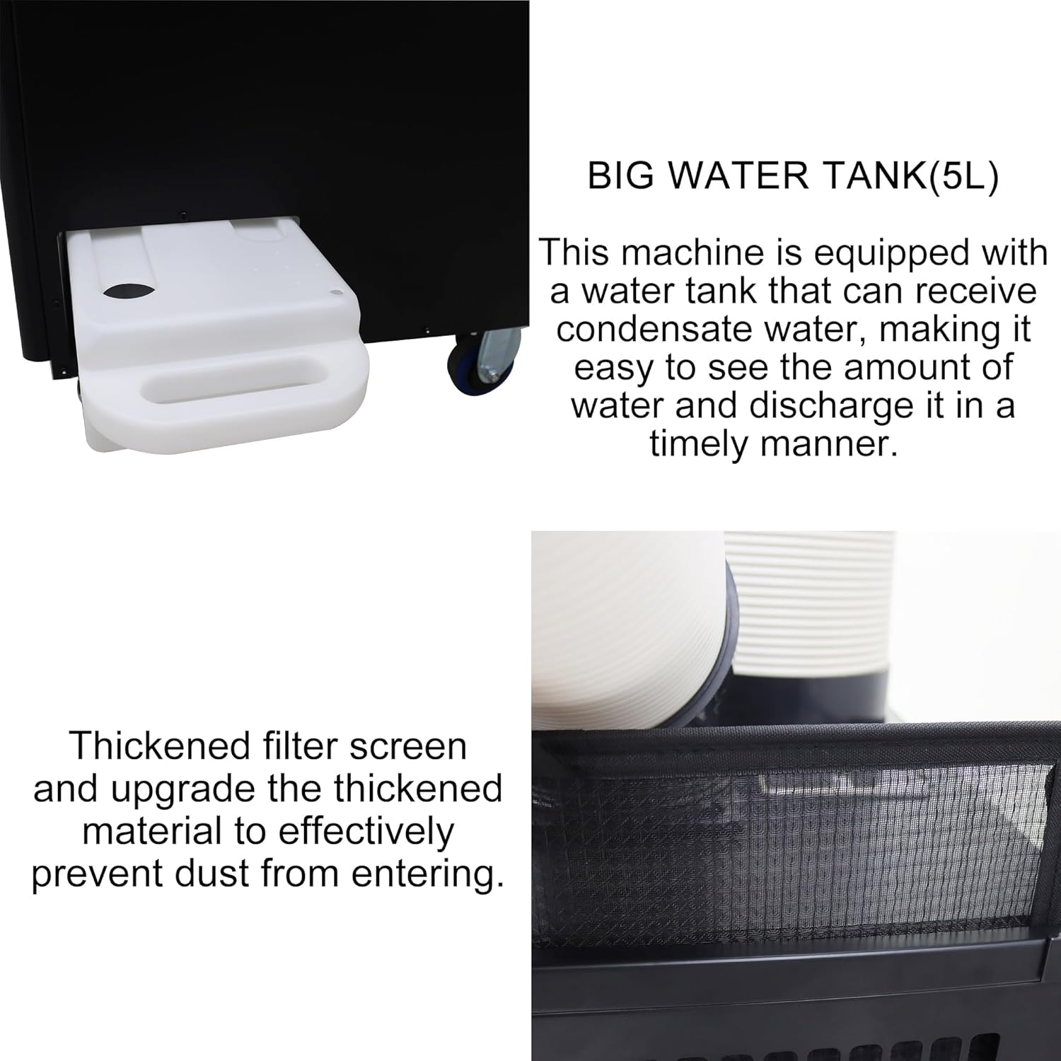 Industrial Air Conditioner Outdoor Indoor Spot Mobile Air Cooler 550m³/h Commercial Aircon with Two Outlet Tubes 110V