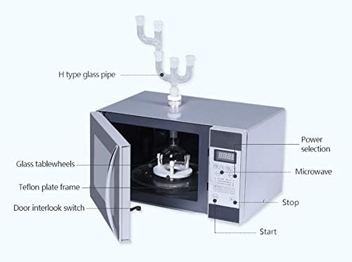 MXBAOHENG Lab Microwave Reactor WBFY201 Continuous Microwave Radiation Oven Microwave Chemical Reactor 220V