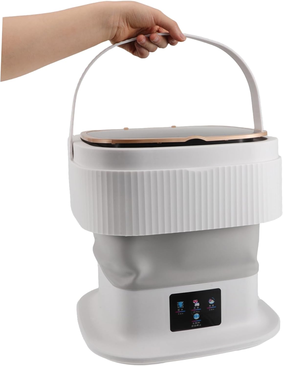 ARTIBETTER Portable Mini Washing Machine Laundry Washer Modes for Easy Cleaning for Apartments Hotels Camping and Rv Use Compact and Space-saving Design