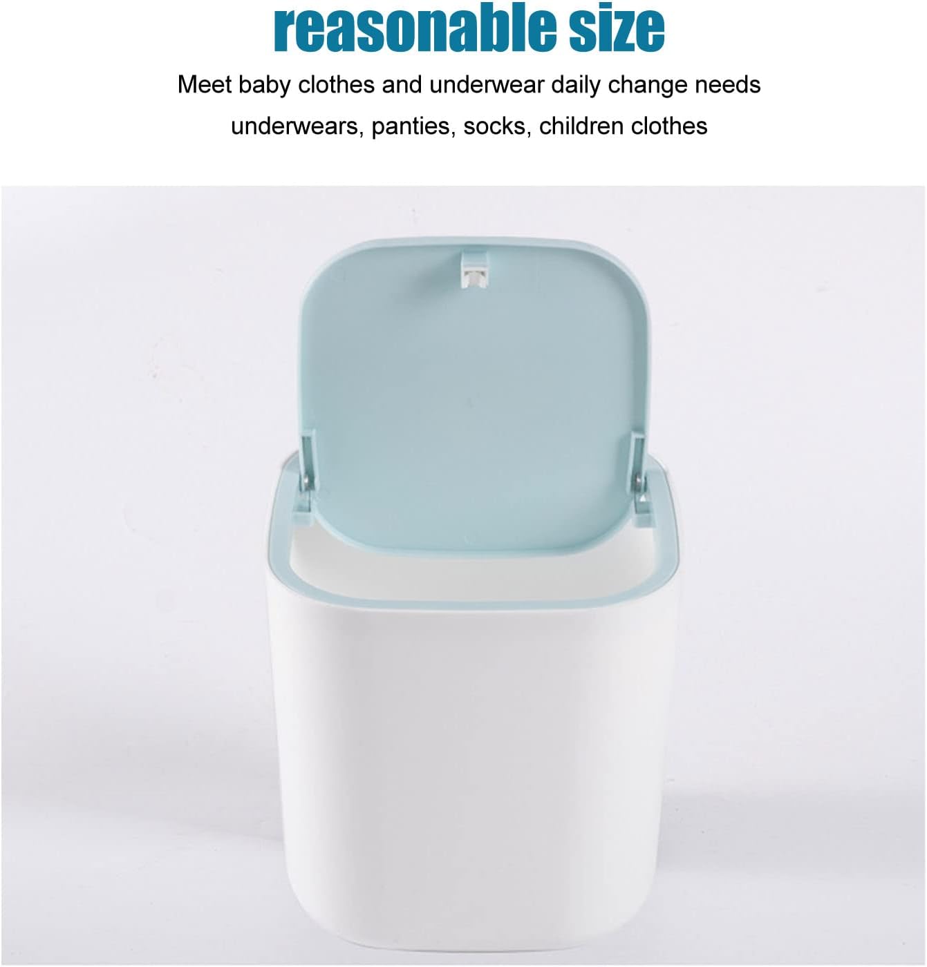 Septpenta 3.8L Portable Washing Machine with Impeller Centrifugal Technology and Noise Reduction Design, USB Rechargeable 18W Smart Timer Mini Washing Machine for Socks Underwear Baby