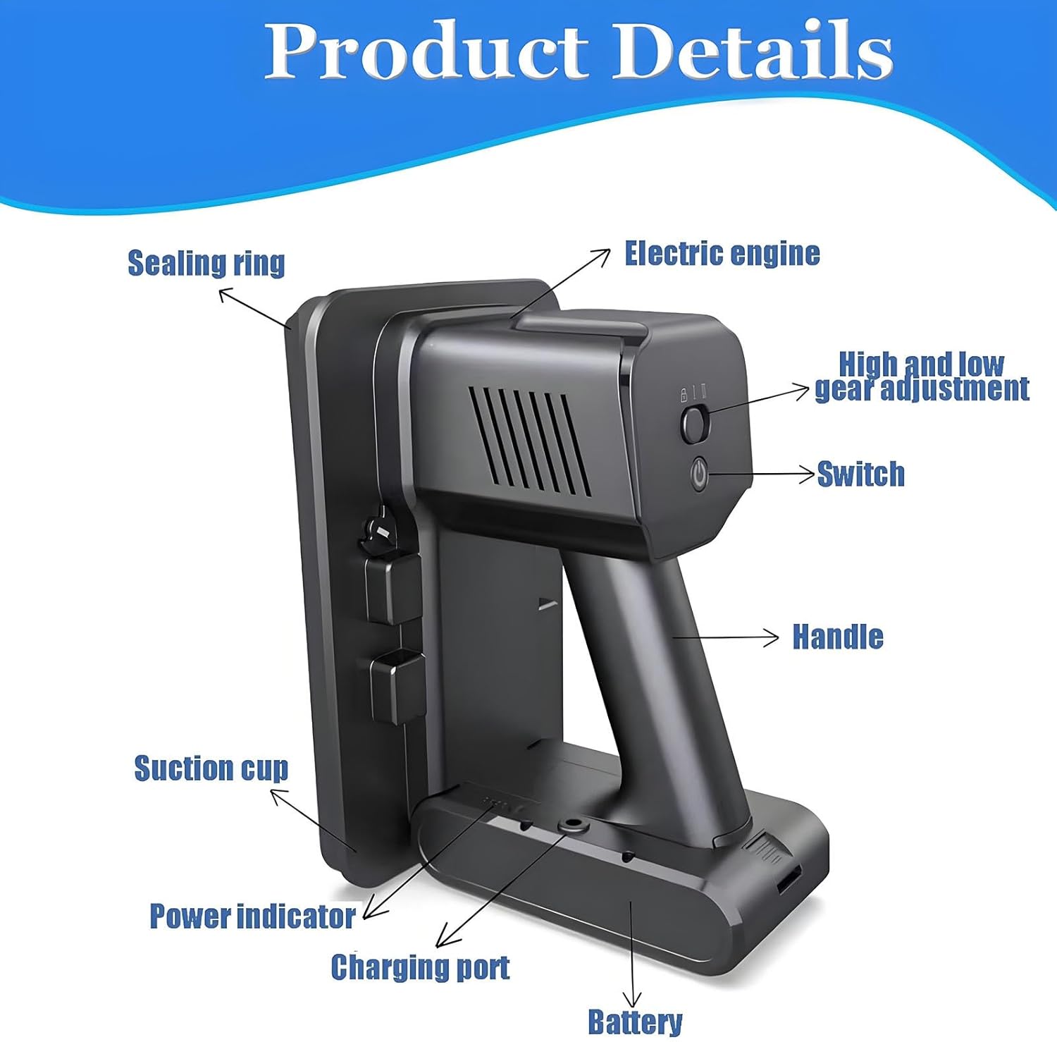Upgraded Led Display Moving Tools, 66 Lbs Load Capacity Vacuum Grip Sucker for Front Panel Maintenance of LED Displays, Led Screen Suction Cup with Aviation Box