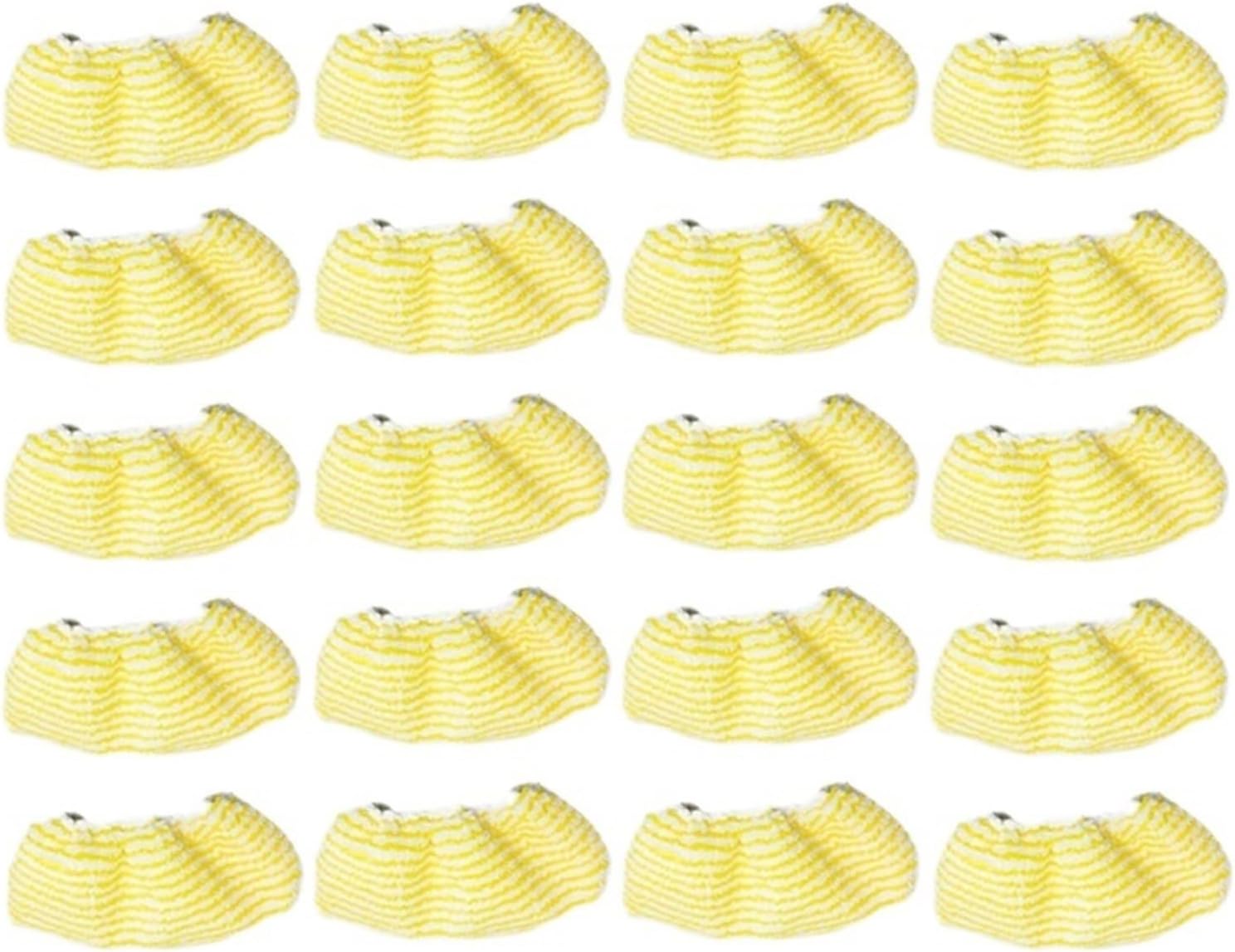 Mop Cloths ，Compatible for Karcher Easyfix SC2 SC3 SC4 SC5 Handheld Vacuum Cleaner Microfiber Cleaning Pad Cover Steam Mop Accessories(Orange)