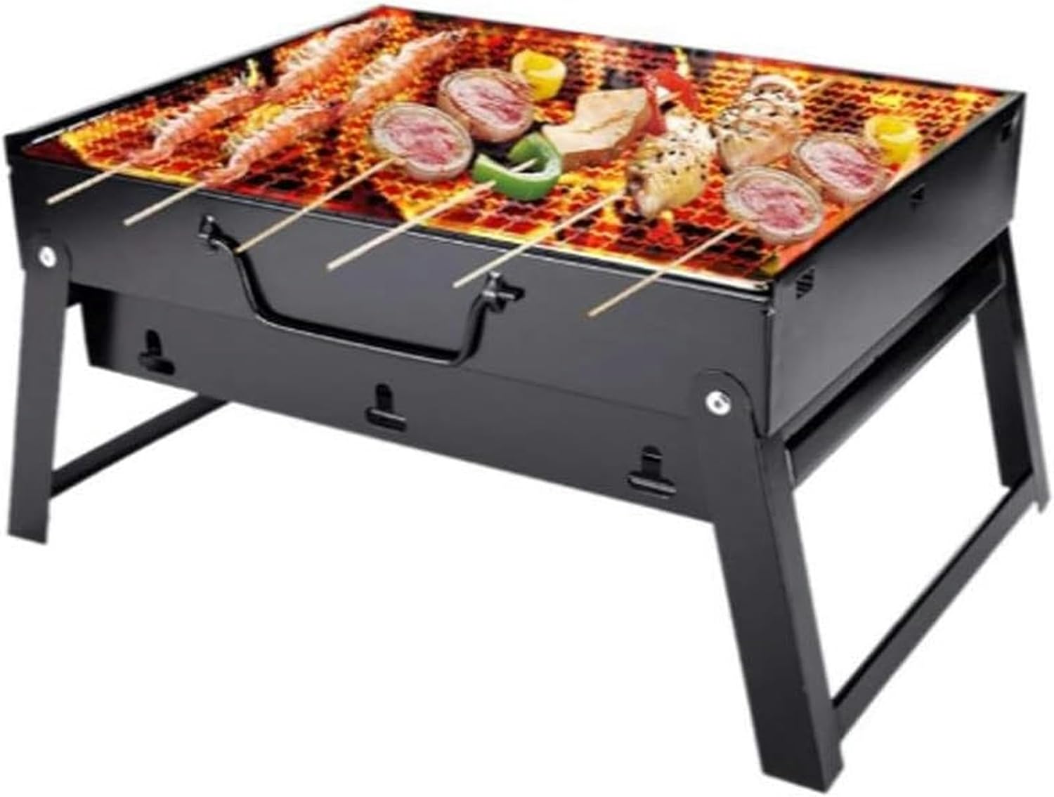 Freestanding Barbecue s Portable BBQ Folding Charcoal Mini Barbecue s