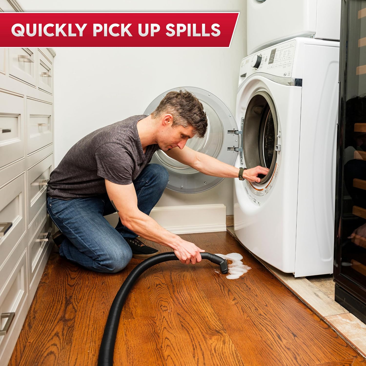 Vacmaster Wet/Dry Vacuum with Detachable Blower 6 Gallon 5 Peak HP-VBVB611PF 1101