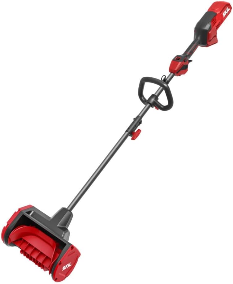 SKIL PWR CORE 40™ 12 in. Snow Shovel Attachment, Tool Only-PSS1200C-00 Red