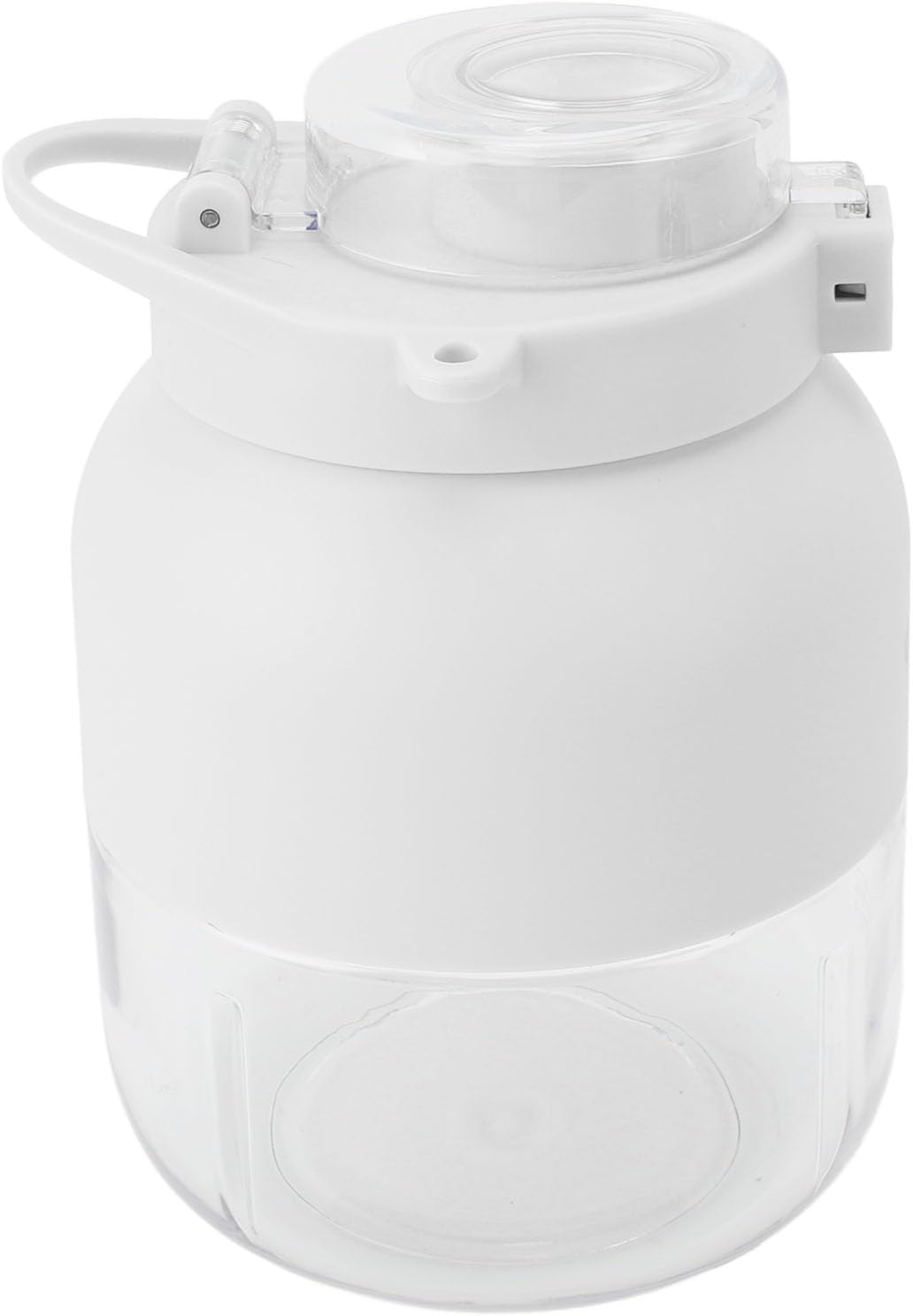 Fockety Blender Cup, Replenish Vitamin C Portable Automatic Sport Juicer Cup Portable Dual Use Prevent Accidental Injury with Safe Lock for Outdoor (White), Focketyq4k3ovgfpc-11