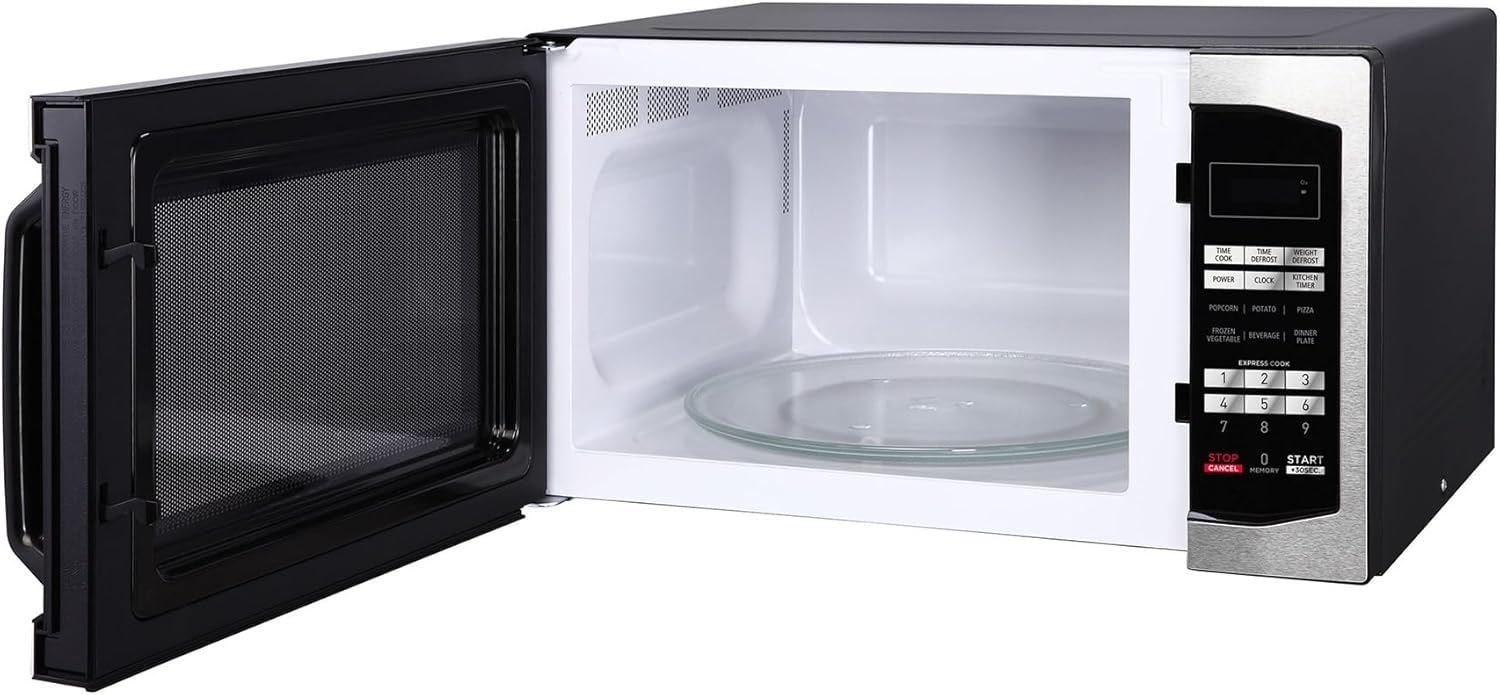1.6 cu. ft. Countertop Microwave with Stainless Door