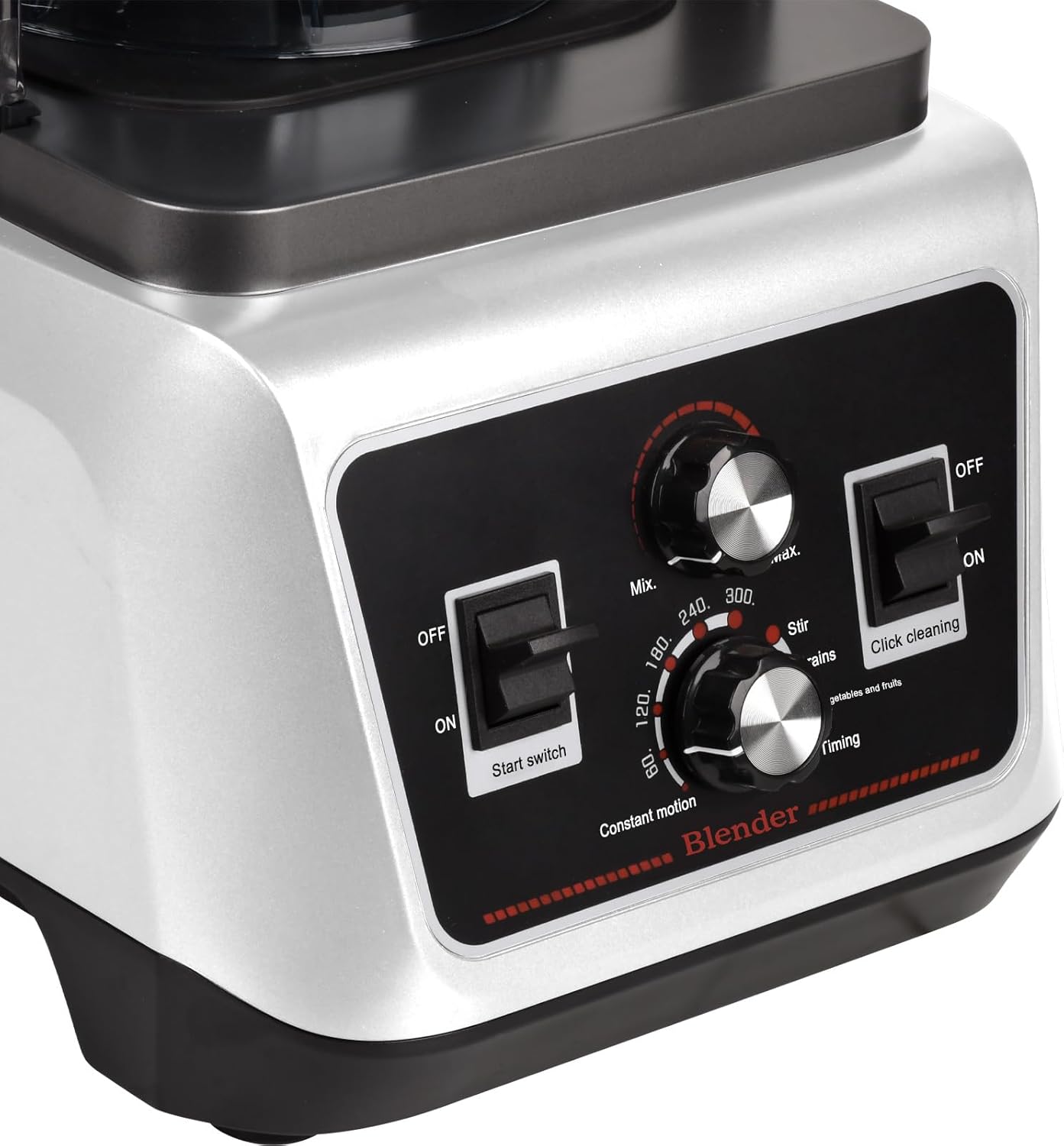 ADVWIN Quiet Commercial Blender with Soundproof Shield, Countertop Blender Blenders for Kitchen with 153oz Jar, Self-Cleaning Blenders for Restaurant, Smoothies, Ice Crush