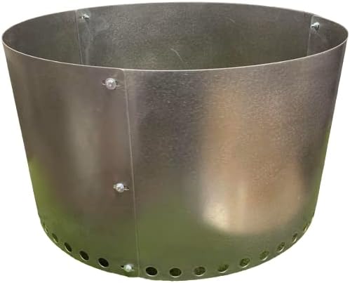 3″ Lip SMOKELESS Metal FIRE Pit Ring or a Fire Pit Liner-Insert (60 inches)