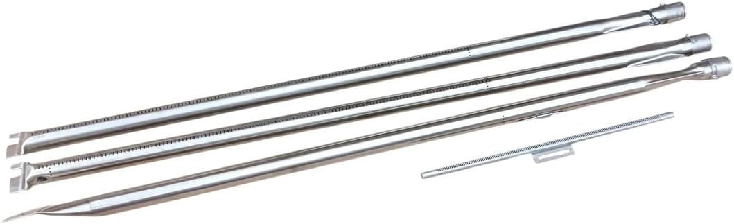 Stainless Steel Burner Set for Weber Gas Grill, 134D4 Replacement for OEM High for Reliable Component, Precision, Stable Performance