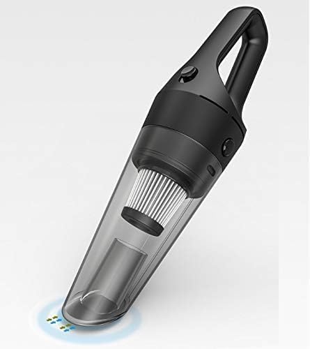 Portable Handheld Vacuum, Hand Vacuum Cordless with Powerful Cyclonic Suction, USB Rechargeable,Car Home Wireless Hand-held Vacuum Cleaner(White)