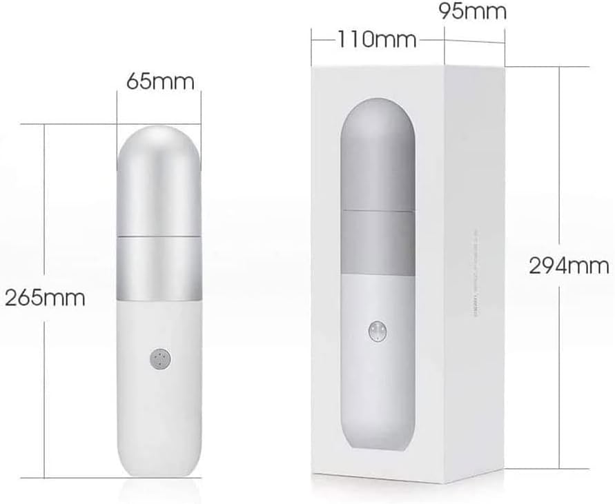 Handheld Vacuum Cordless, Portable Hand Held Car Vacuum Cleaner, USB Rechargeable Mini Vacuum for Home Office Pet Hair Cleaning (Color : Gray)