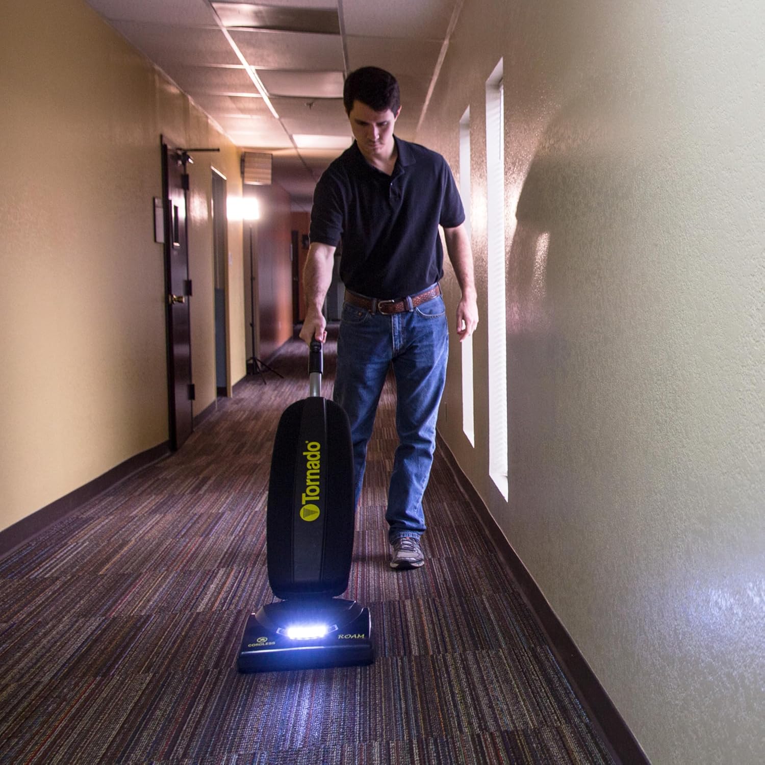 Tornado CK LW 13/1 Roam 13-Inch Single Motor Battery Operated Upright Vacuum, 97300C