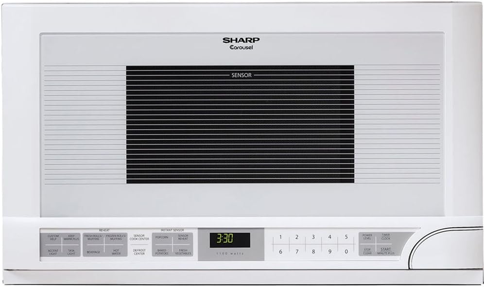 REFURBISHED 1.5 Cu. Ft. 1100W Over the Counter Microwave - White