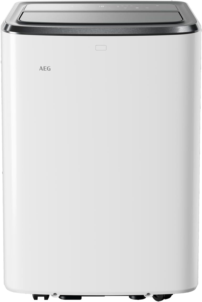 AEG AXP26U339CW Portable Air Conditioner Air Cooler for Room 64 dB White