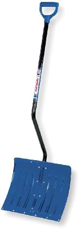 True Temper 18 inch Aluminum Snow Shovel with 39 inch Steel Handle,1638900