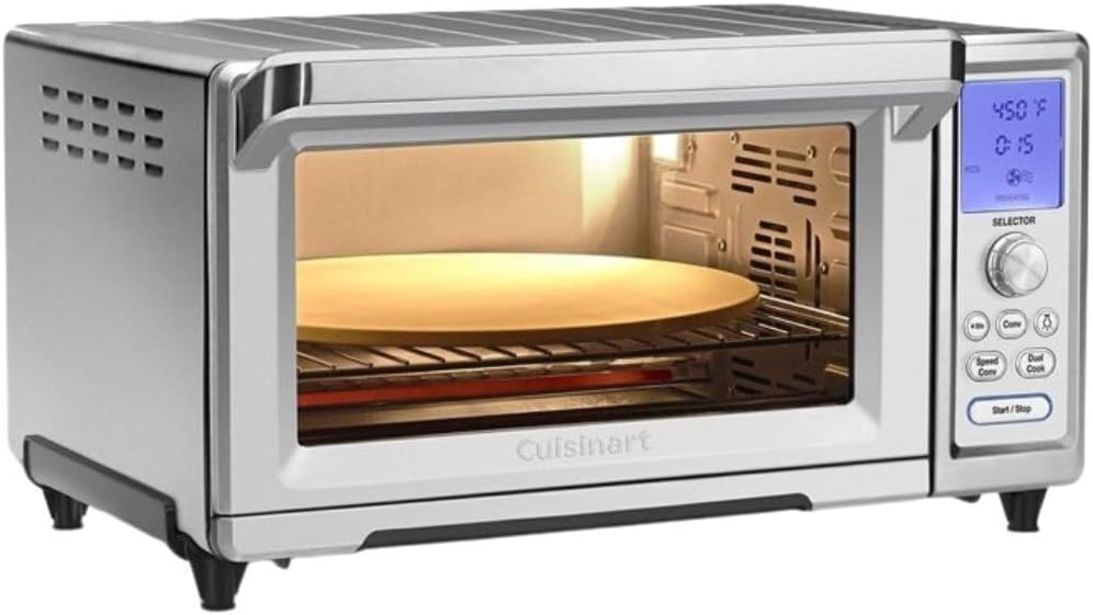 Cuisinart Chef’s Convection Toaster Oven, 1800-Watt Electric Oven with 15 Cooking Functions, Fits 13