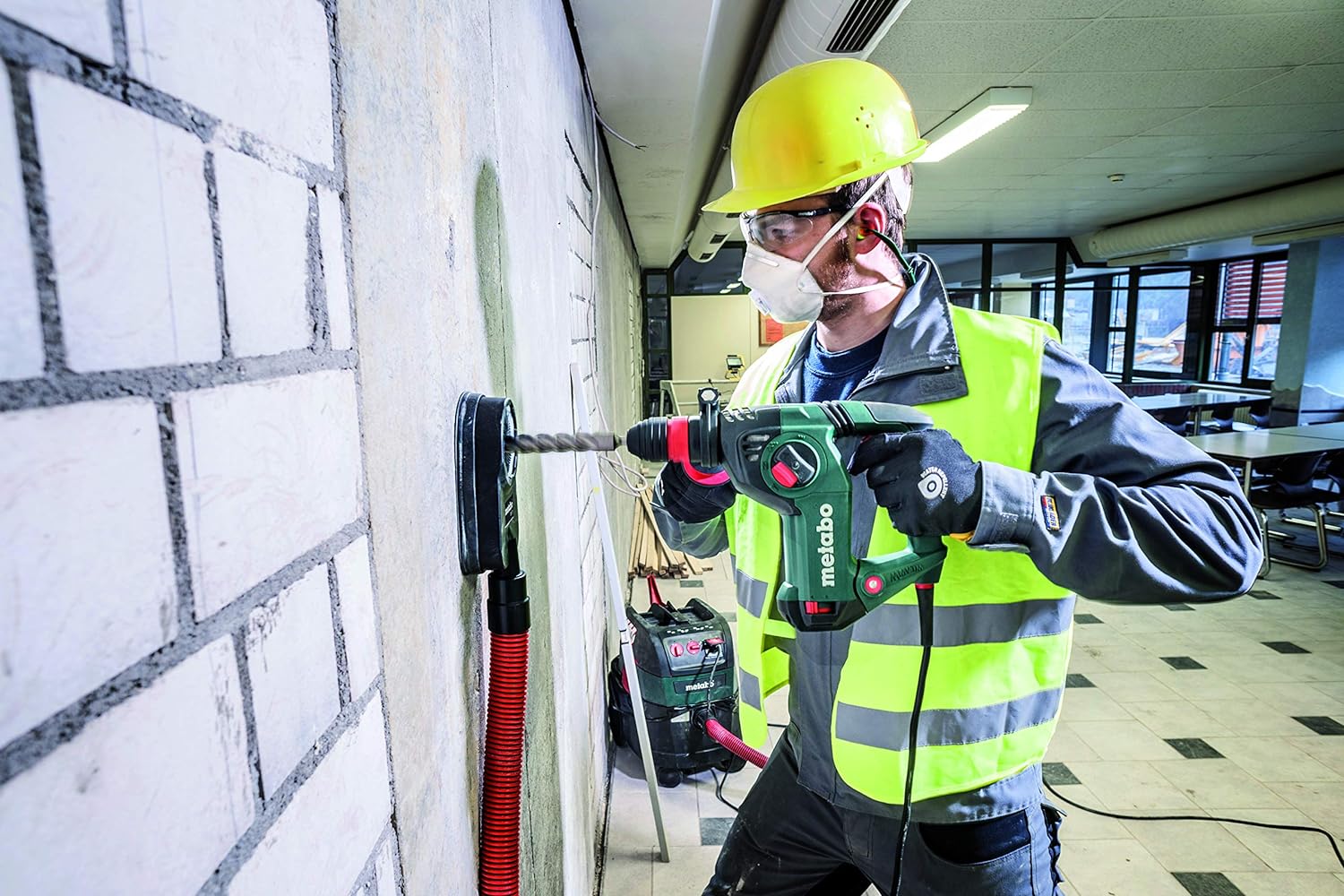 Metabo ASR 35 AutoCleanPlus 11 AMPS 9 Gallon AutoClean HEPA All-purpose Vacuum Cleaner 157 CFM (602057800)