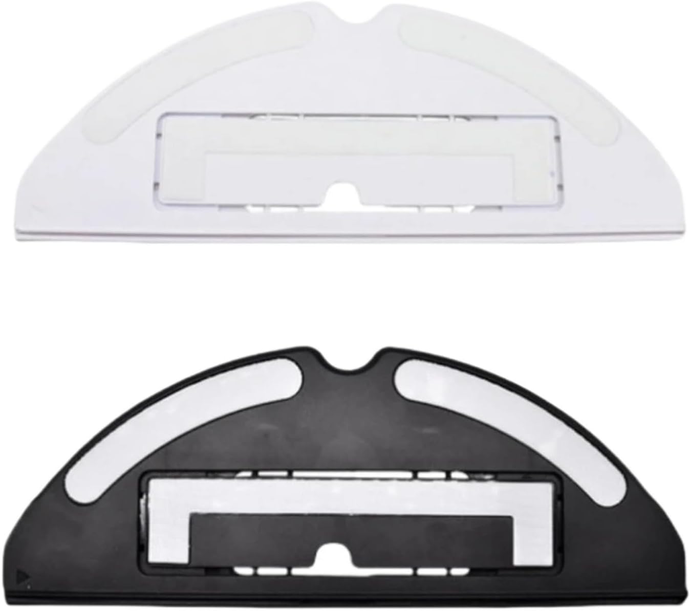 Mop Bracket Replacement Accessories, Compatible for Roborock S7 T7S Plus, Robot Vacuum Cleaner Water Tank Tray Support Plate, 1Black and 1White