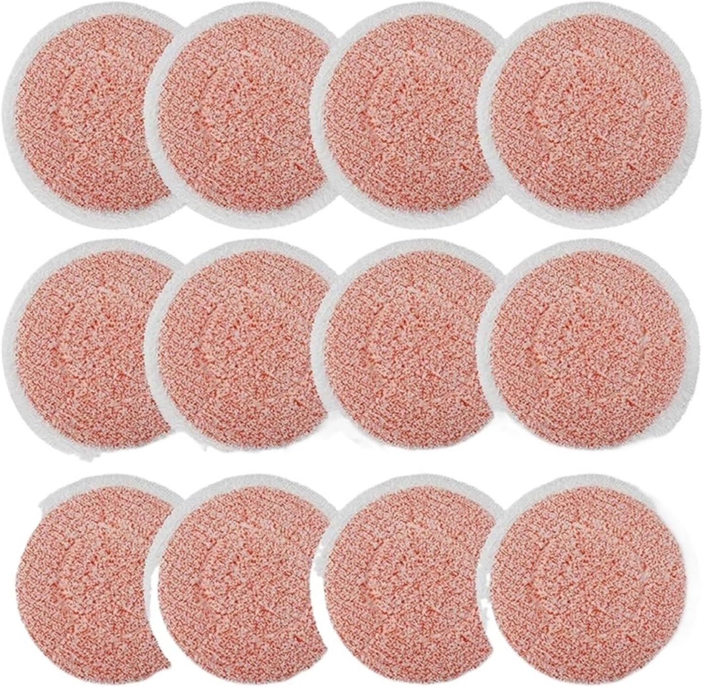 HOLIF-12 Pack Heavy Scrub Steam Mop Pads, Compatible For Shark,S7000AMZ / S7001 / S7201 Steam Mop,Steam And Scrub All-In-One Cleaning Pads Pa