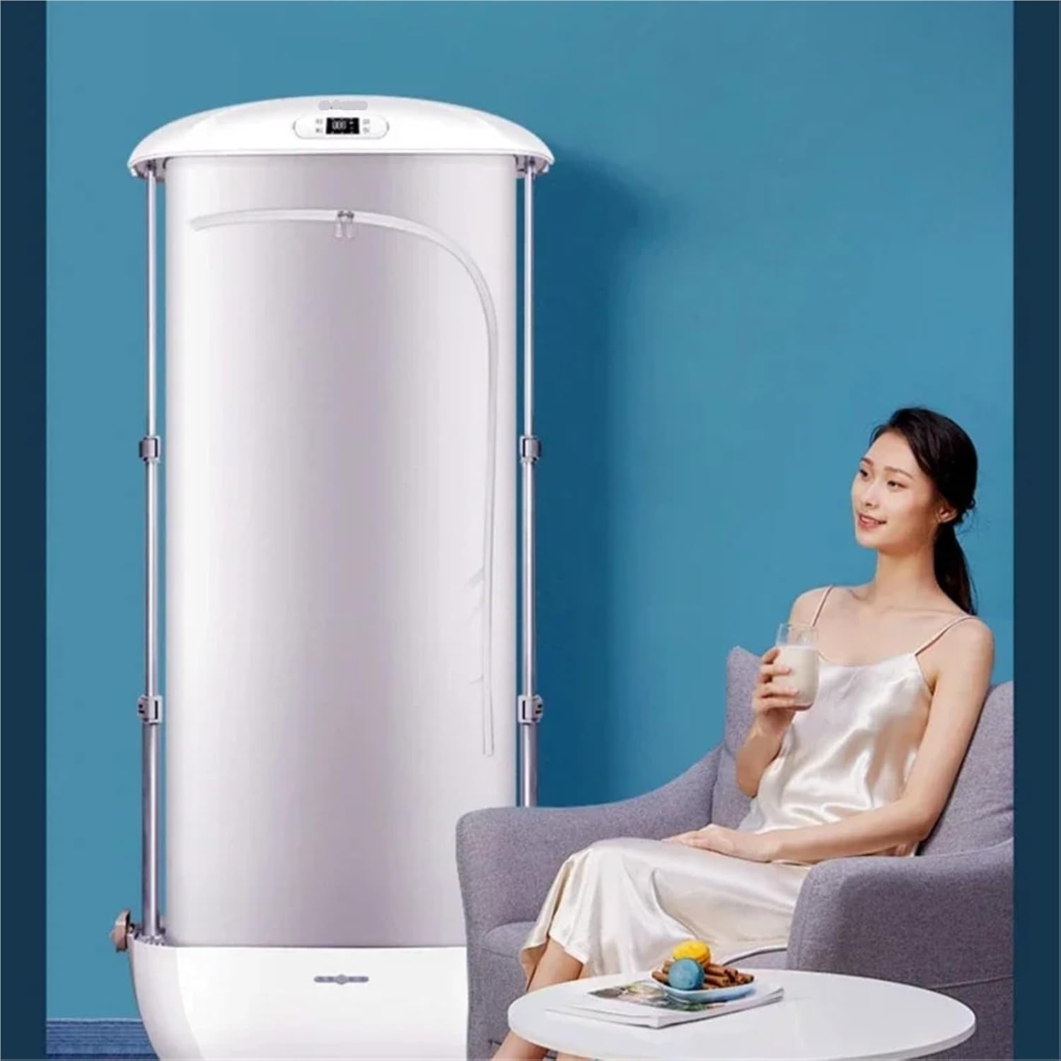 Portable Clothes Dryer, Portable Garment Steamer Foldable Handheld Steam Iron Space Saving,for Travel,Apartment