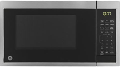 GE Smart Countertop Microwave Oven | Complete with Scan-to-Cook Technology and Wifi-Connectivity | 0.9 Cubic Feet Capacity, 900 Watts | Smart Home & Kitchen Essentials | Stainless Steel