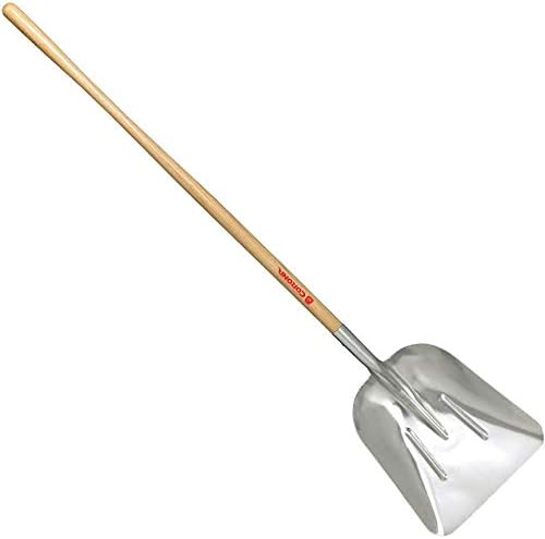 CORONA SS 68000 - #10 Scoop Shovel - Aluminum Western Style, 48 in Ash Wood Handle