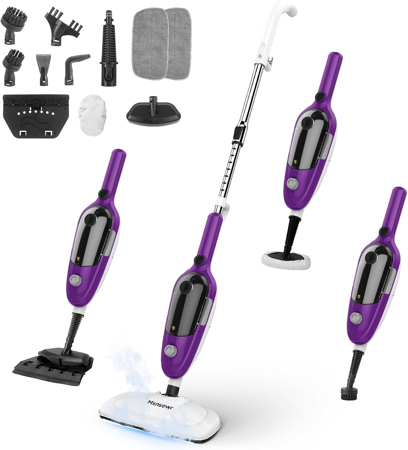 Steam Mop, Multi-function Handheld Steam Cleaner and Floor Steamer