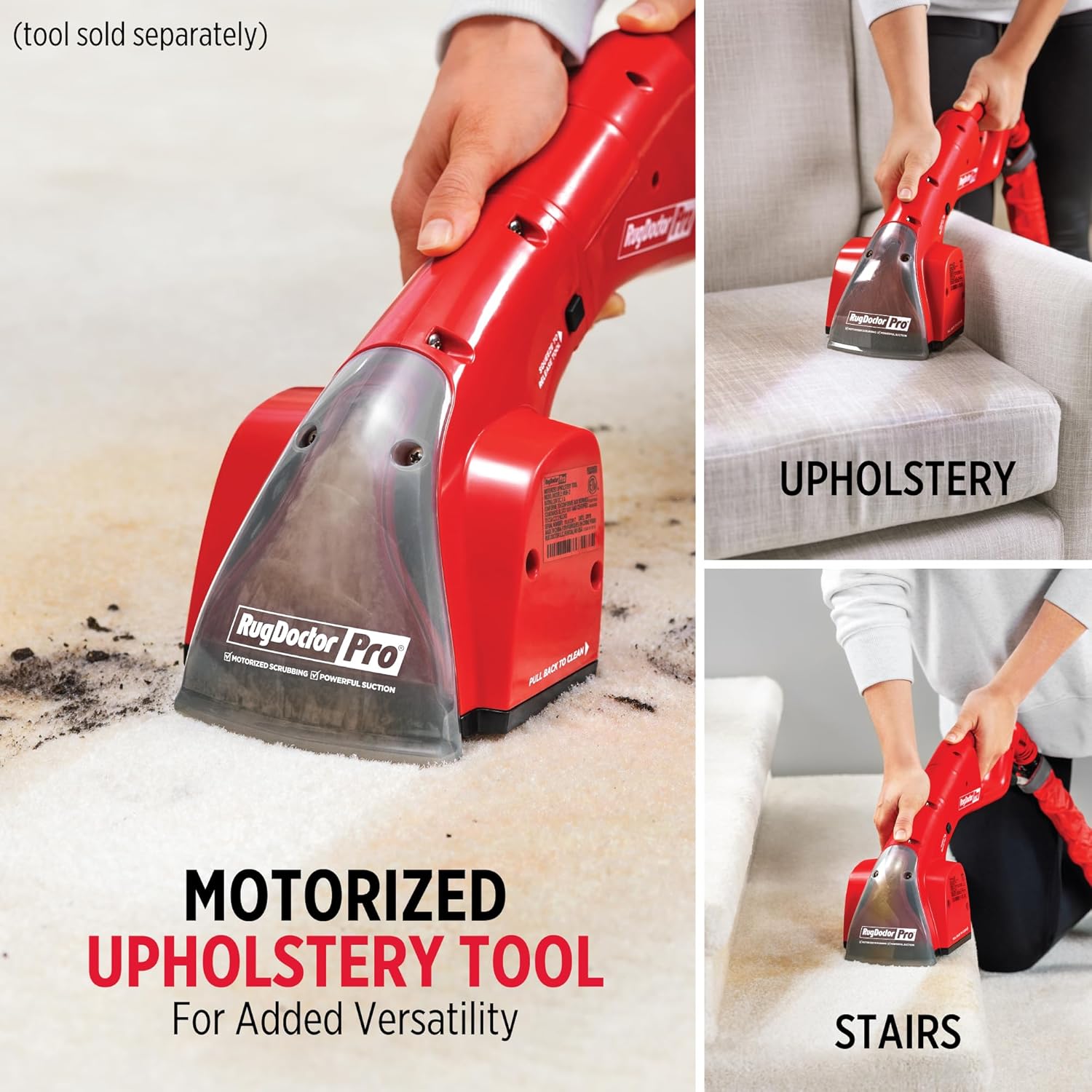 Rug Doctor Pro Deep Commercial Carpet Cleaning Machine, Oxy Bundle, Includes 48 oz. Oxy Cleaning Solution and 22 oz. Professional Oxy Spot & Pre-Treat Cleaner