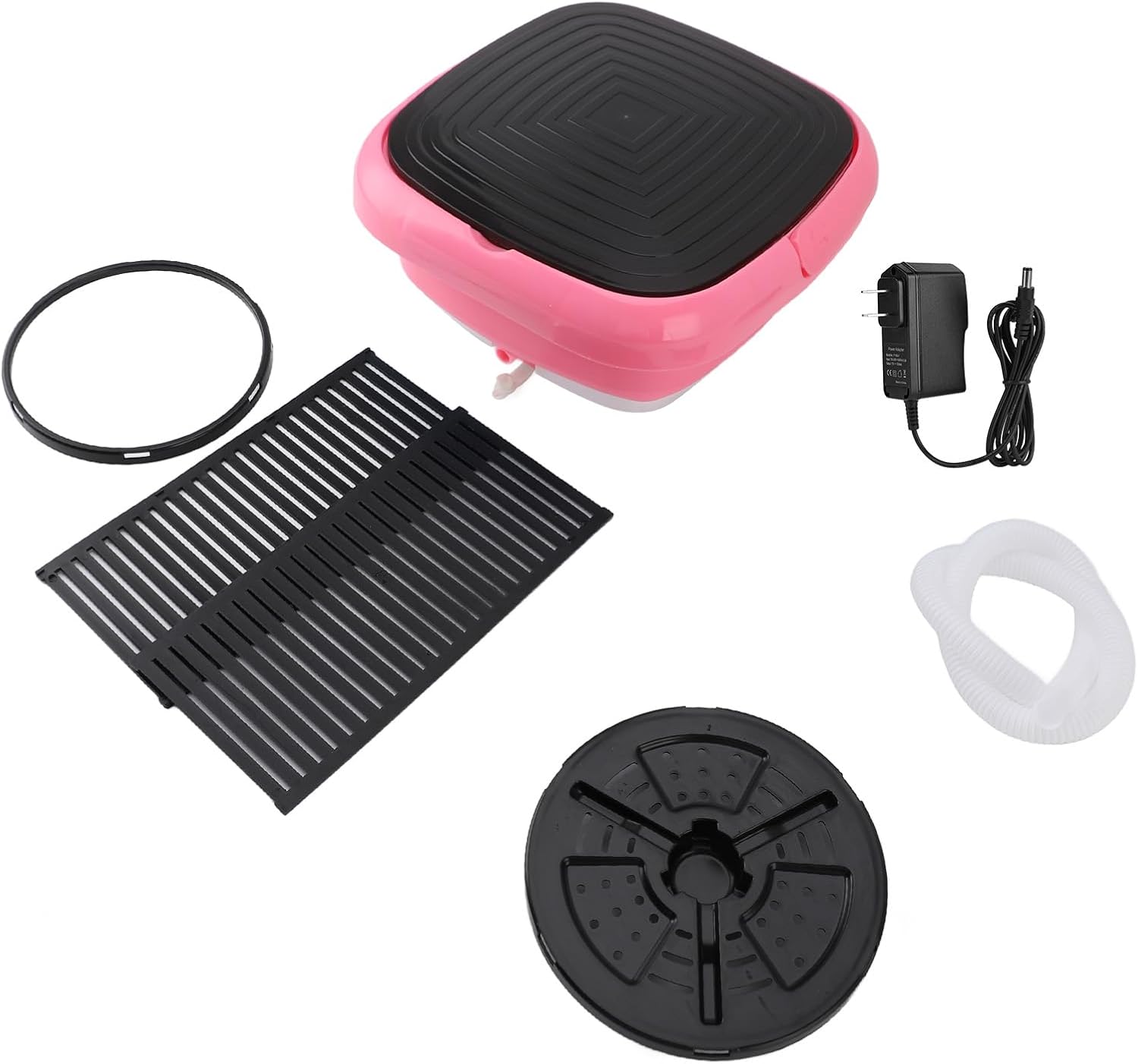 Portable Washing Machine Multifunctional Foldable Washer 9L Capacity, Suitable for Apartment, Dormitory RV Traveling, Convenient Laundry Option (US Plug)