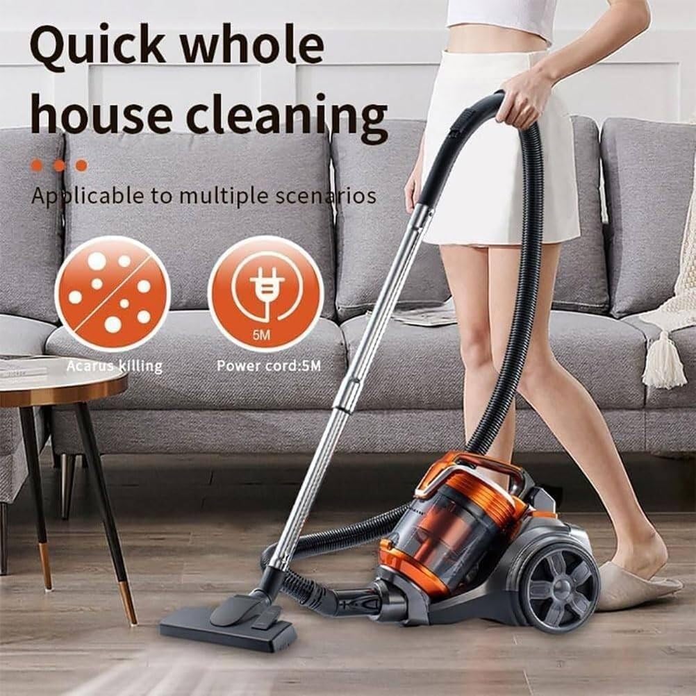 Bagless Cylinder Vacuum Cleaner 3.5L Carpet Cleaner, 3600W Multi-Function Corded Cyclonic Vacuum Cleaner
