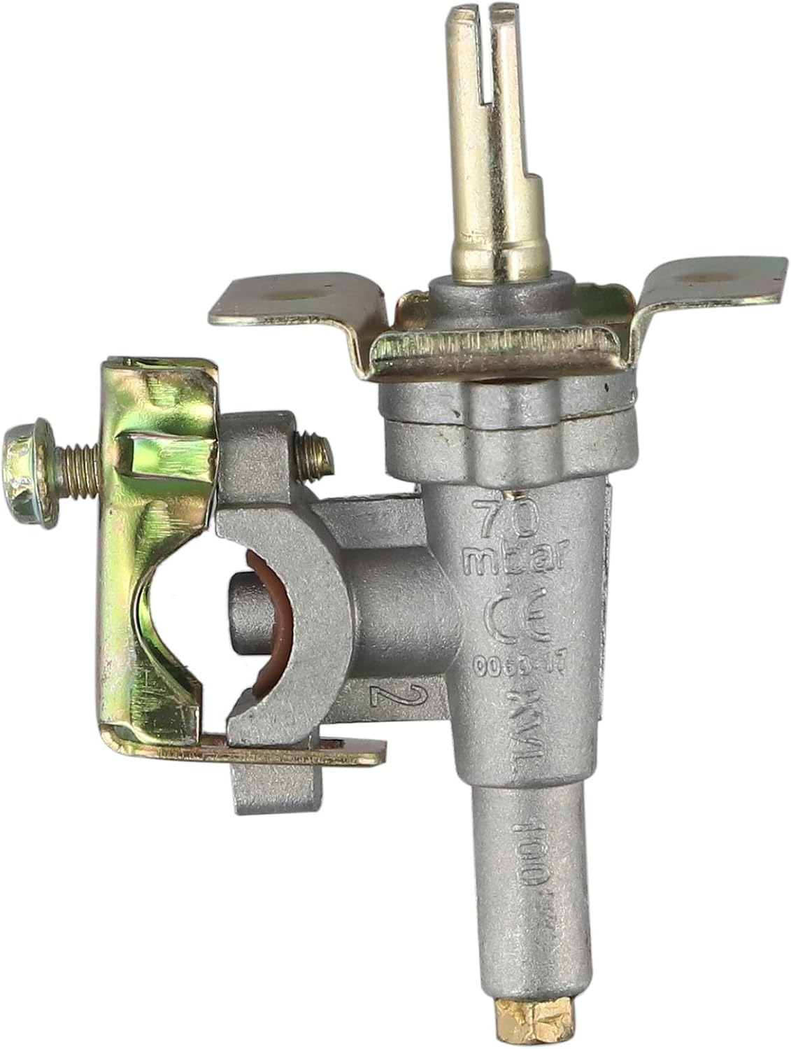 1Pcs Aluminum Alloy Burner Control Valve Replacement Gas Valve 1554 For 36 Inch Grill, Barbecue Burner Control Valve 10x6x4cm