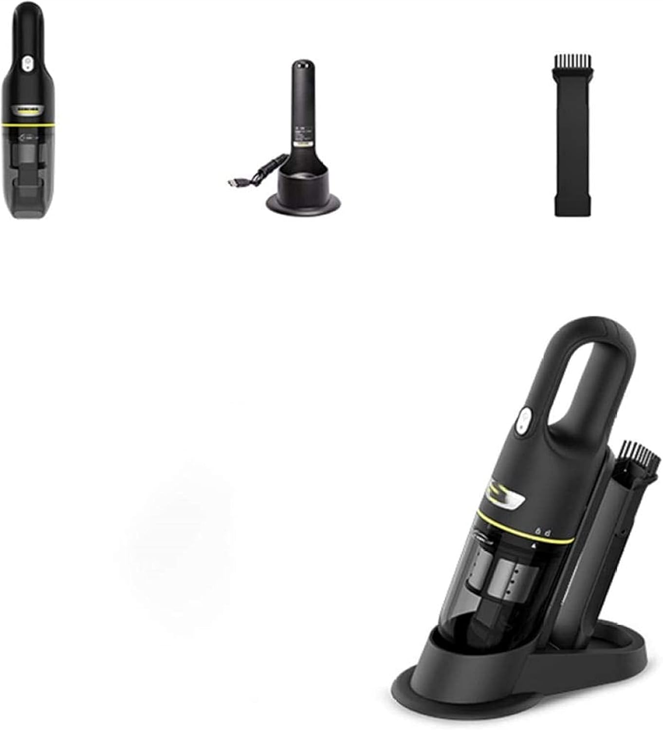 Handheld Vacuum Cordless 10Kpa Strong Suction Powered, Wet Dry Portable Mini Vacuum for Home and Car