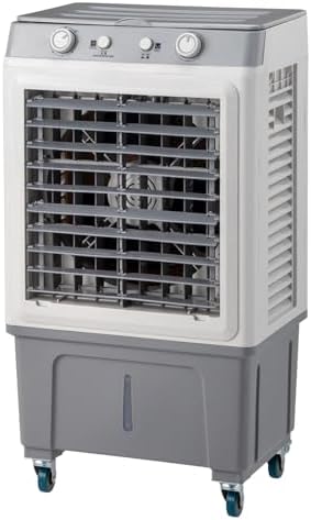 Portable Evaporative Air Cooler with 7.9 Gal Water Tank & 4 Ice Box, 2353CFM Swamp Coolers with Timer,3 Speeds, 90° Oscillation, 3 in 1 Portable Air Conditioner for Outdoor Kitchen Bedroom Office