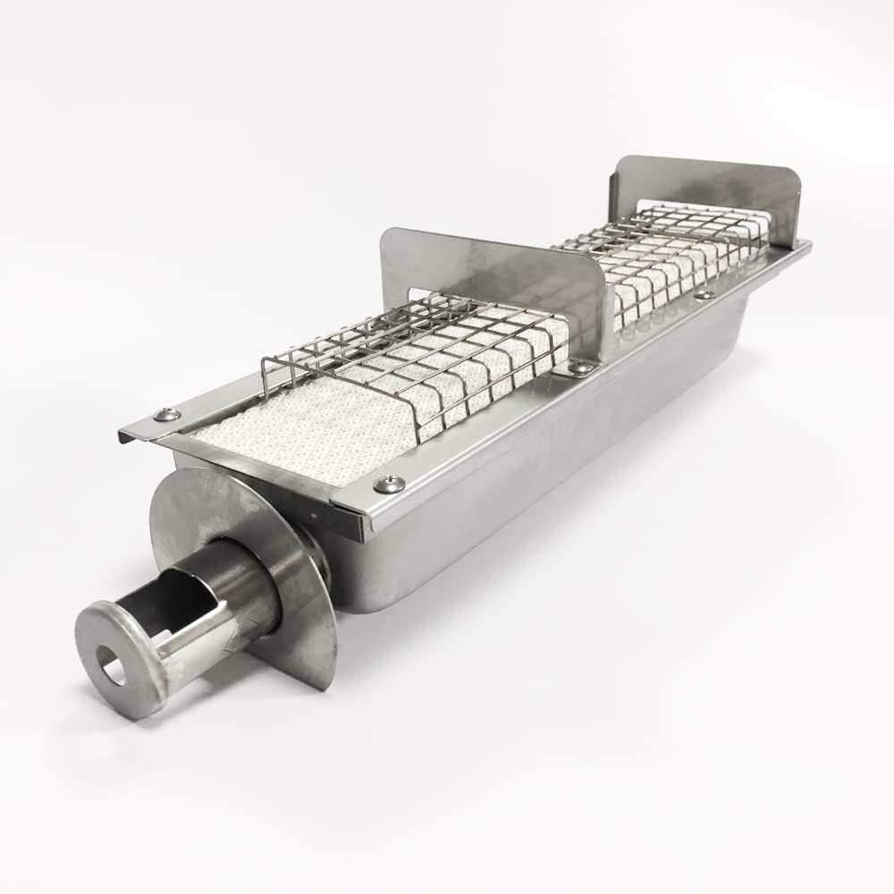 BBQ Grill Searing Burner Ceramic Infrared Sear Burner Replacement Part P02005020A Compatible with Grand Hall Turbo Infrared Main Burner