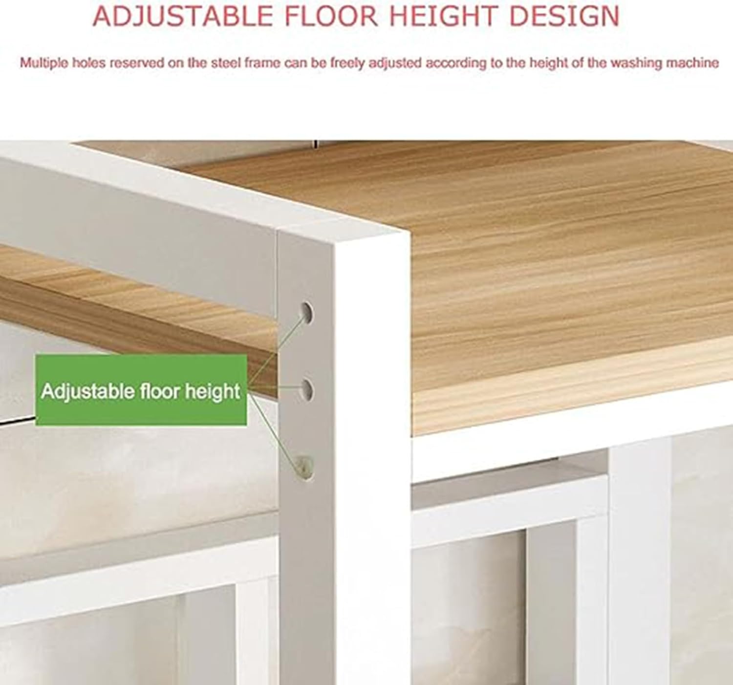 Stackable Washing Machine and Dryer Cabinet Kit - Compact Laundry Appliance Storage Solution for Space-Saving Laundry Organization and Efficiency