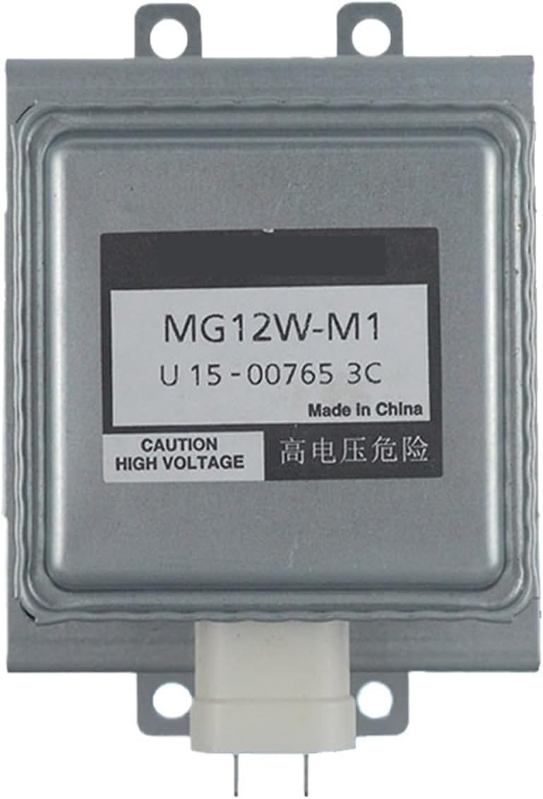 Microwave Oven Magnetron MG12W-M1 1.25KW Water Cooled, Compatible For Panasonic, Industrial Microwave Oven Magnetron Replacement