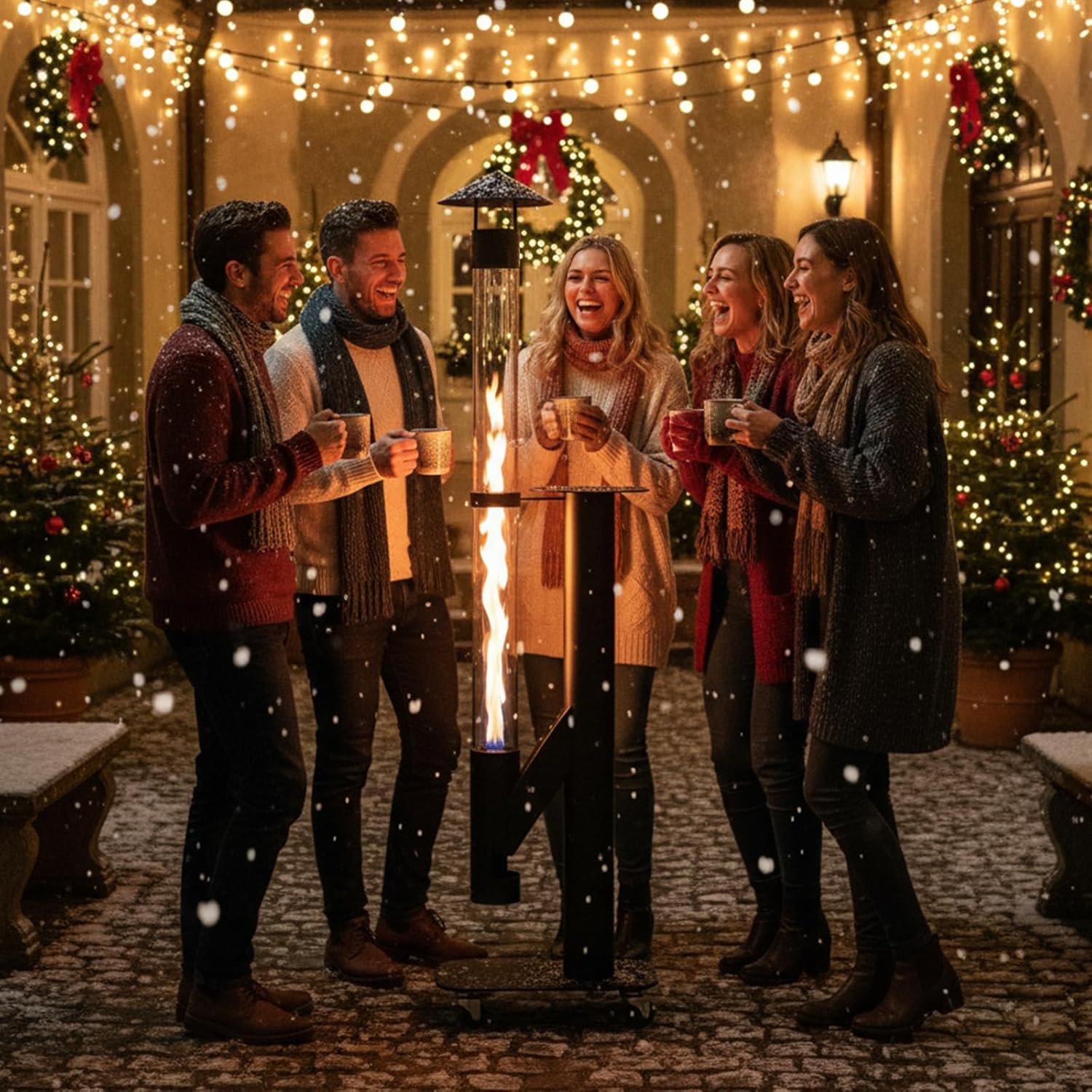 DoCred Patio Pellet Heater, 71