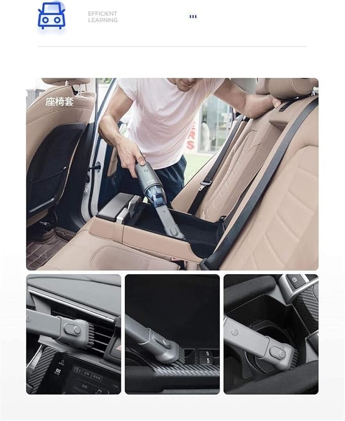 Handheld Vacuum Cleaner Cordless, Mini Vacuum Cleaner with Strong Suction for Pet Hair, Home and Car Cleaning Vacuum Cleaner