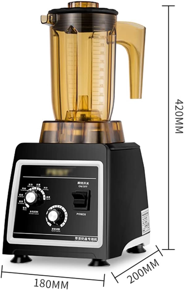 Milkshake Large Capacity Smoothie Maker, High Speed Countertop Blender with 1800 Watt Base, Built-in Pulse for Easy Self Cleaning