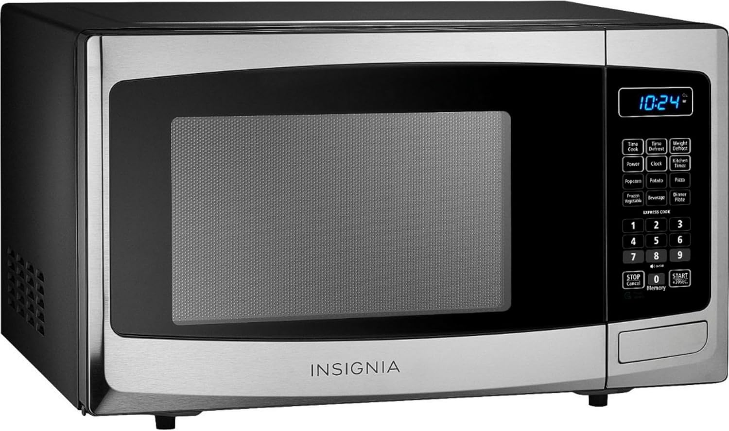 0.9 Cu. Ft. Compact Microwave - Stainless Steel