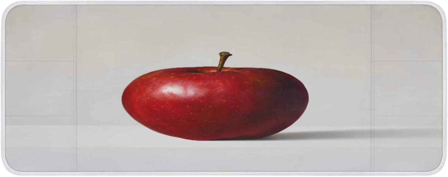 Red Apples Washer and Dryer Covers for the Top, Fruit Printed Non-slip Washer Cover, Washer Top Protector Washing Machine Cover for Laundry Home