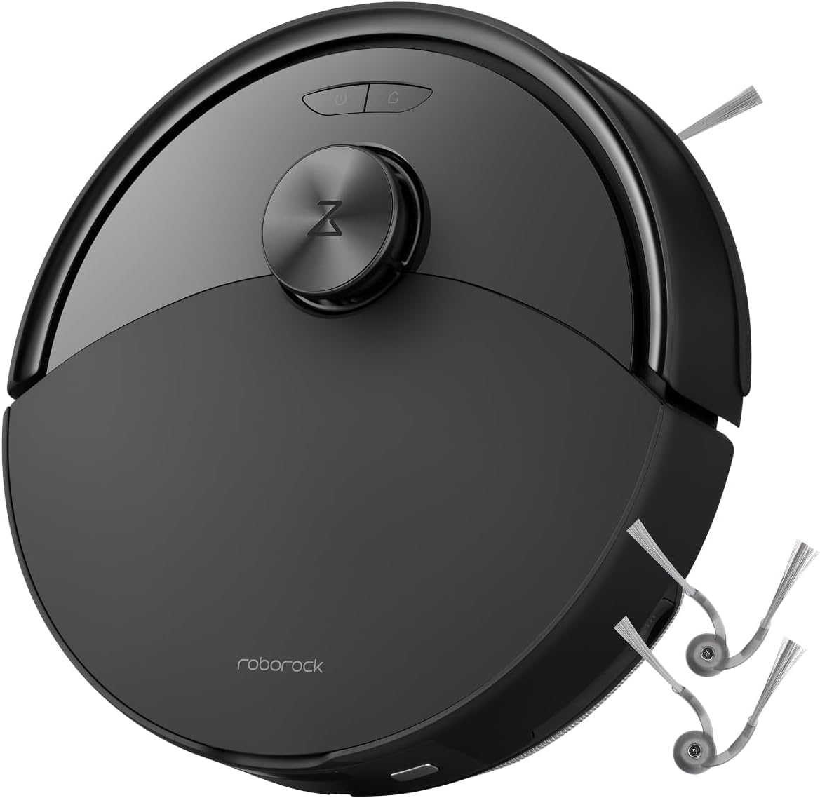 roborock Q10 X5 Robot Vacuum and Mop Combo Black with Zero-Tangling Side Brushes Replacement (2 Pieces)