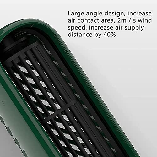 Portable Air Conditioner Fan,3 Speed Personal Evaporative Air Cooler - USB Quiet Air Humidifier, for Desk, Office, Bedroom (Color : Green)