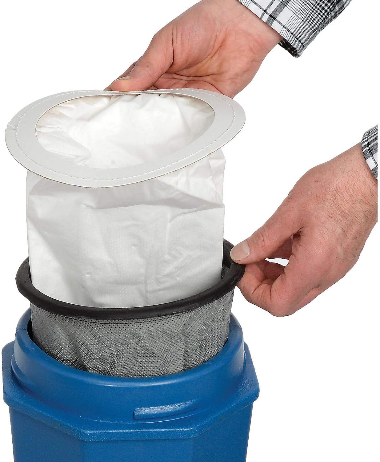 Global Industrial Commercial HEPA Backpack Vacuum with 8-Piece Tool Kit, 1-1/2 Gallon Capacity, 1500 Watt, 120V, 50'L Power Cord, Lightweight & Quiet 63 dB