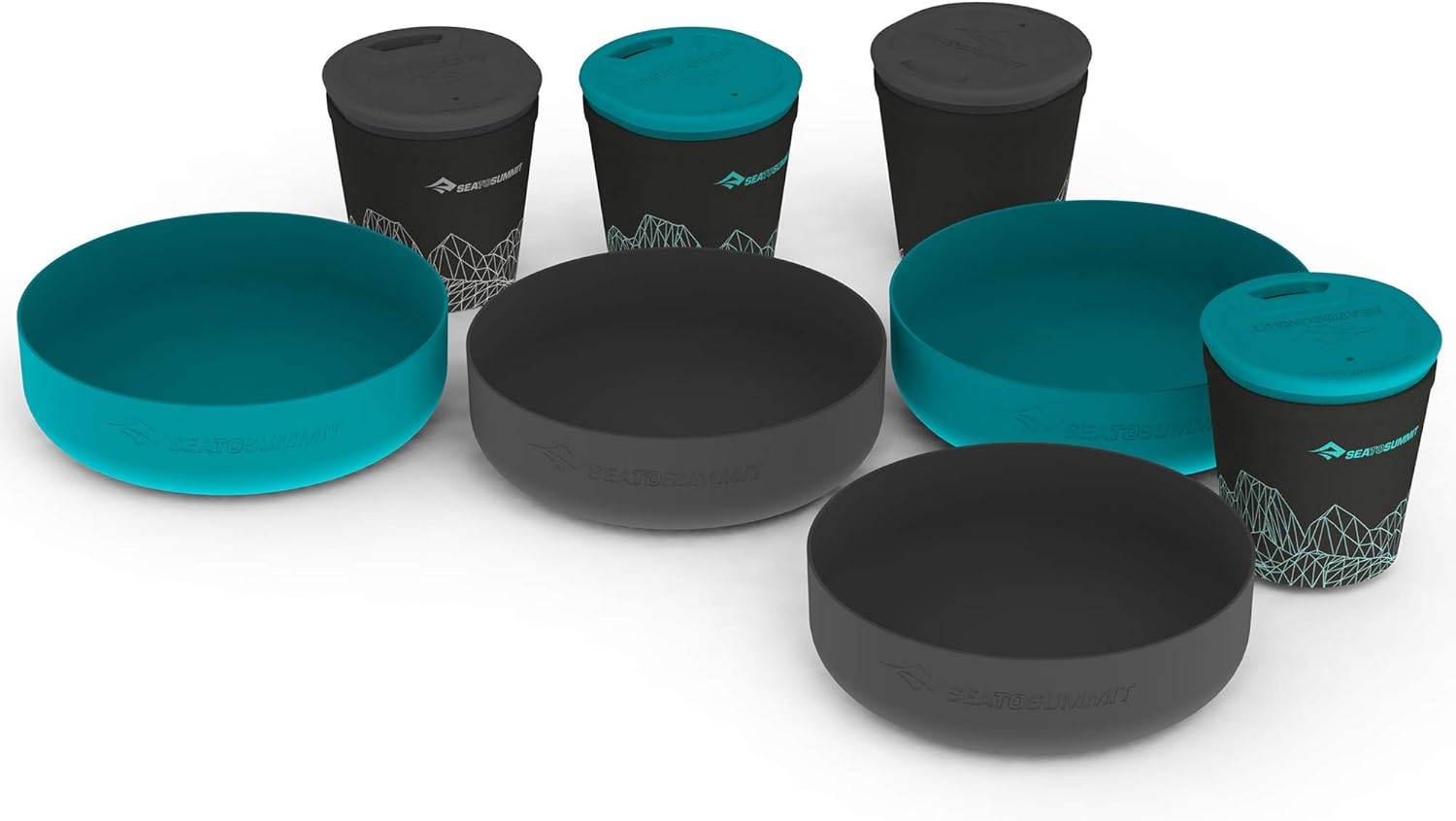 Sea to Summit Delta Light Camp Set 4.4 - Campinggeschirr - 4 Personen Set