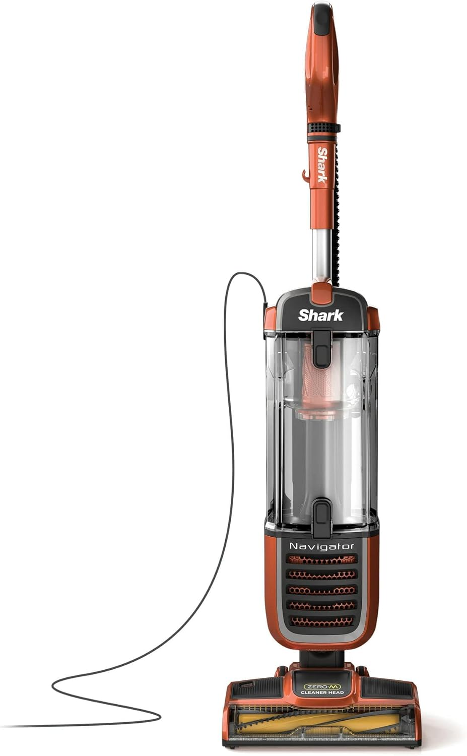 Shark ZU60 Navigator Zero-M Self-Cleaning Brushroll Pet Pro Upright Vacuum, Orange (Renewed)