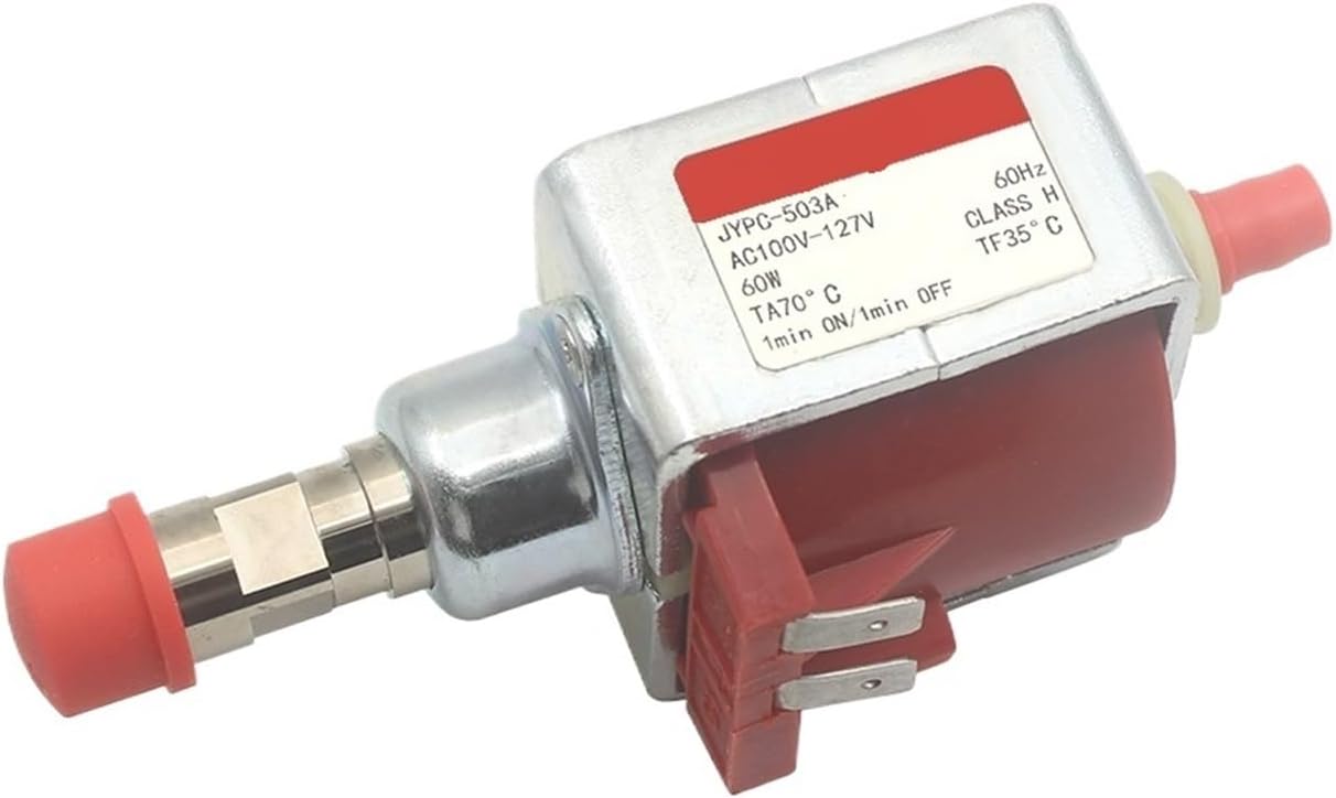 JYPC-503A AC 100V-127V 60W Electromagnetic Water Pump Copper Tube Coffee Machine, Steam Mop, Sprayer Water Pump Replacement